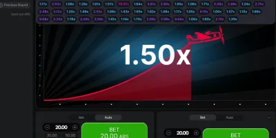 Demostración del juego Aviator en Betwinner